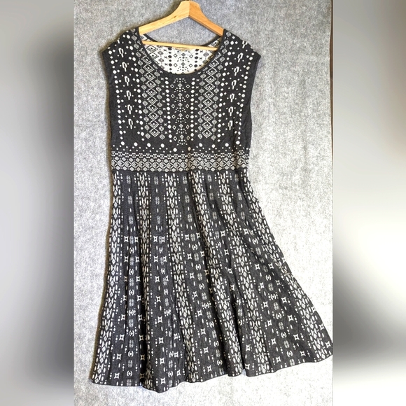 41 Hawthorne Gray Dress L - Picture 4 of 10